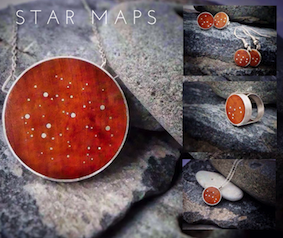 Sonia Therese Design |star map rings  | McAtamney Gallery and Design Store | McAtamney Gallery and Design Store | Geraldine NZ